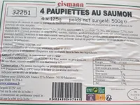 Paupiettes au saumon