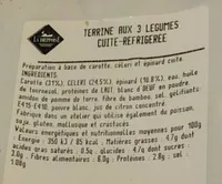 Terrine aux 3 légumes
