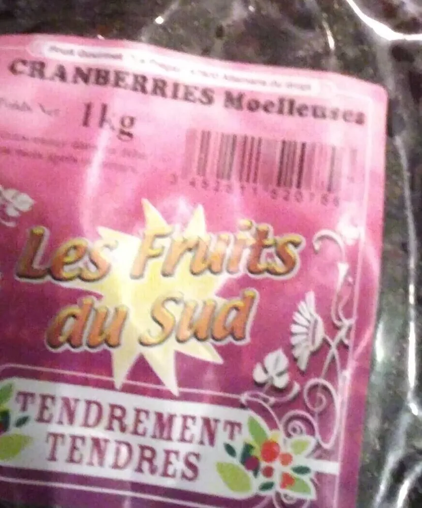 Cramberries moelleuse