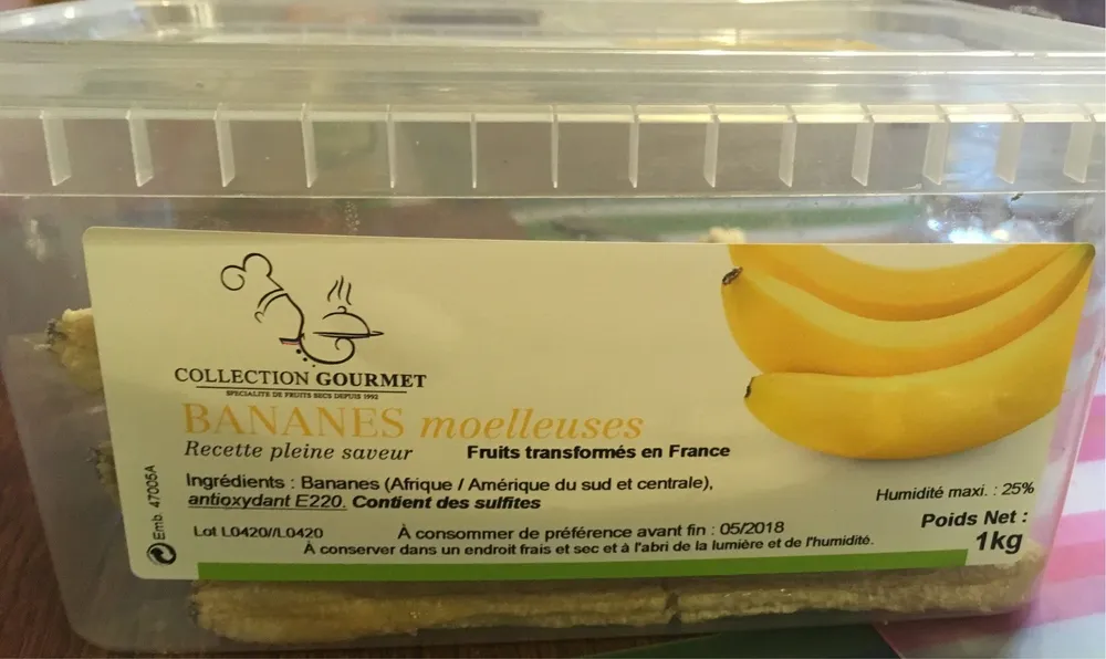 Bananes moelleuses