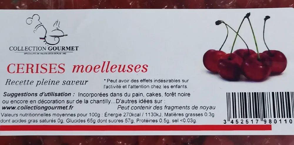 Cerises moelleuses