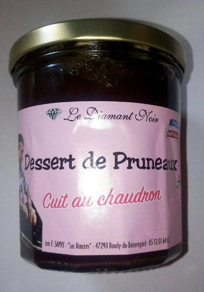 Dessert de pruneaux cuit au chaudron