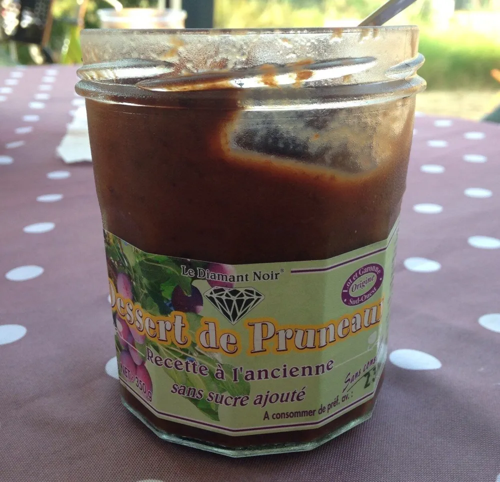 Dessert de pruneau