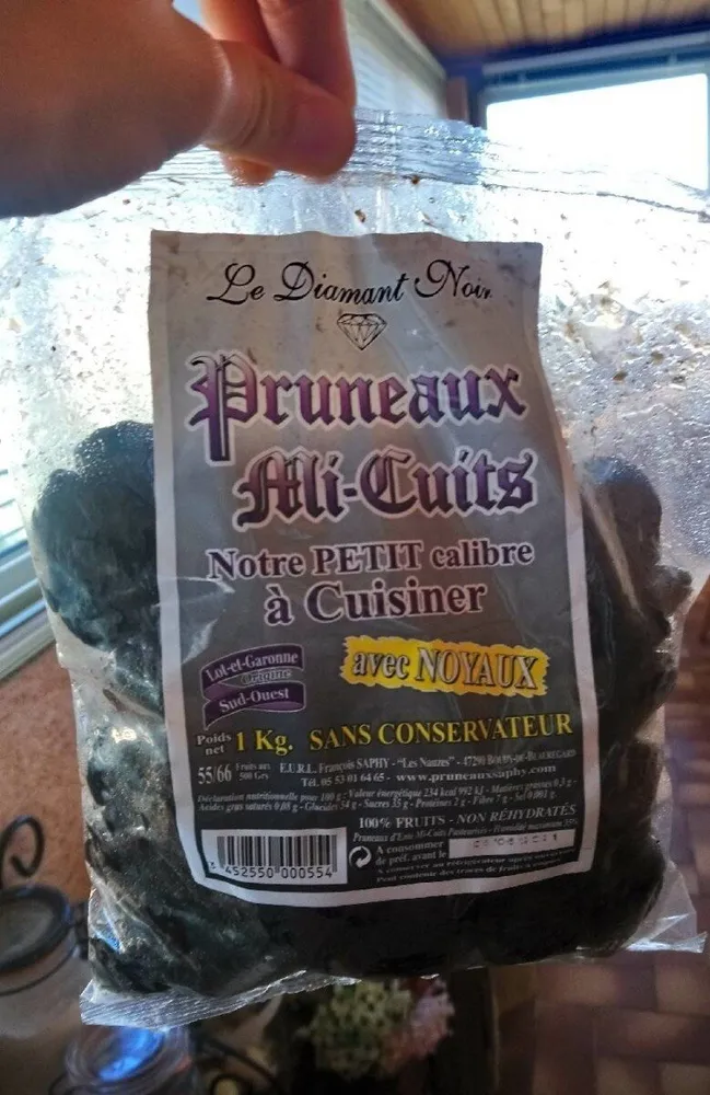 Pruneaux mi-cuits