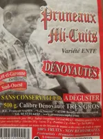 Pruneaux mi-cuits