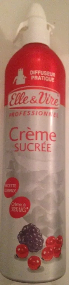 Crème Fouettée Sucrée Uht