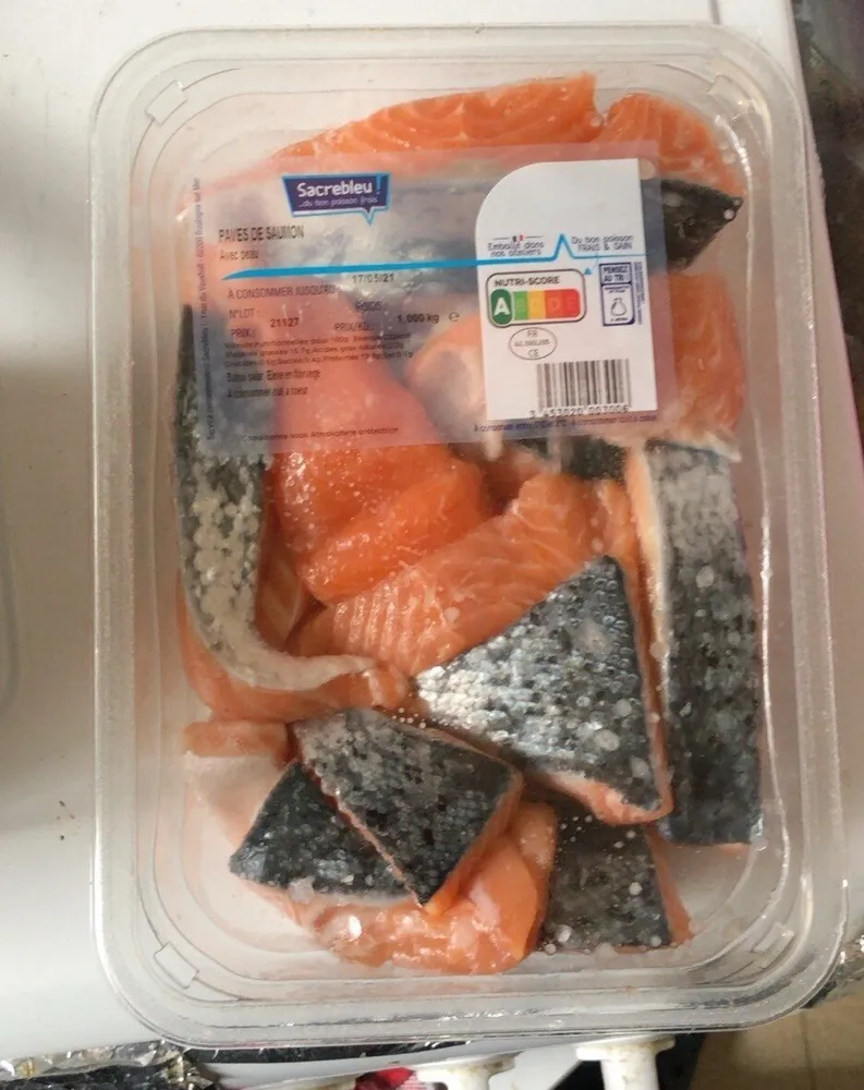 Paves de saumon