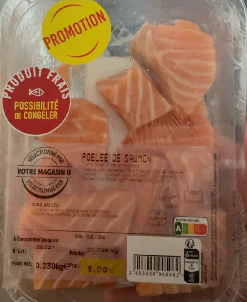 Poêlée de saumon