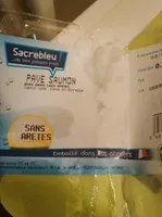 Pavé de saumon avec peau
