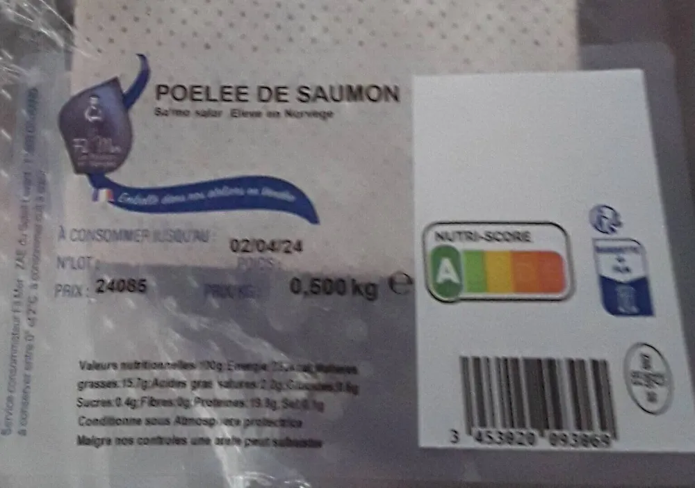 Poelee de saumon