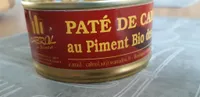 Pâté de campagne au piment bio des Cévennes