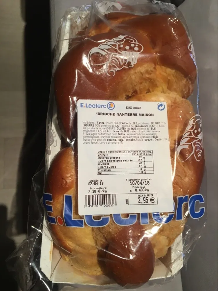 Brioche Nanterre Maison