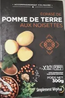 Écrasé de pommes de terre aux noisettes