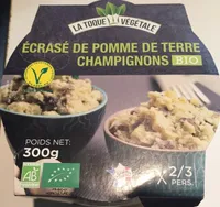 Ecrasé de pommes de terre champignons
