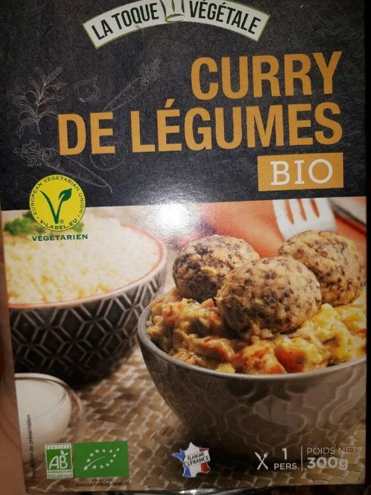 Curry de légumes