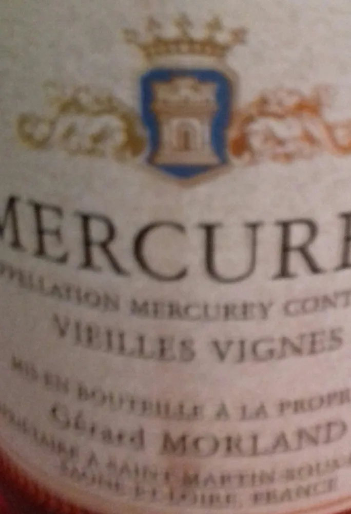 Un bon Mercurey vieille vigne