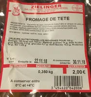 Fromage de tête