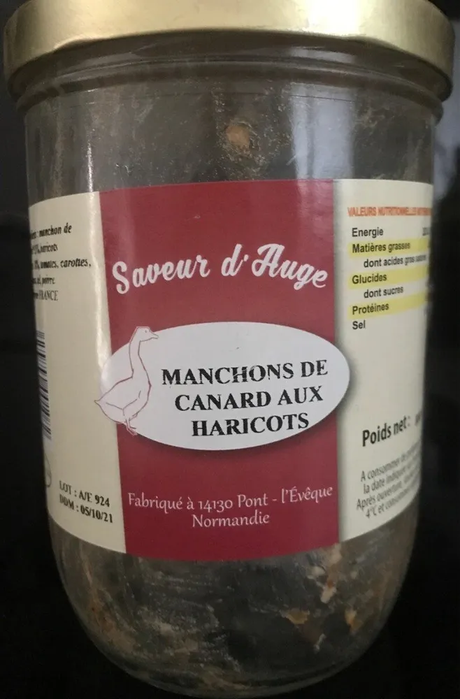 Manchons de canards aux haricots
