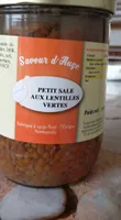 Petit salé aux lentilles vertes