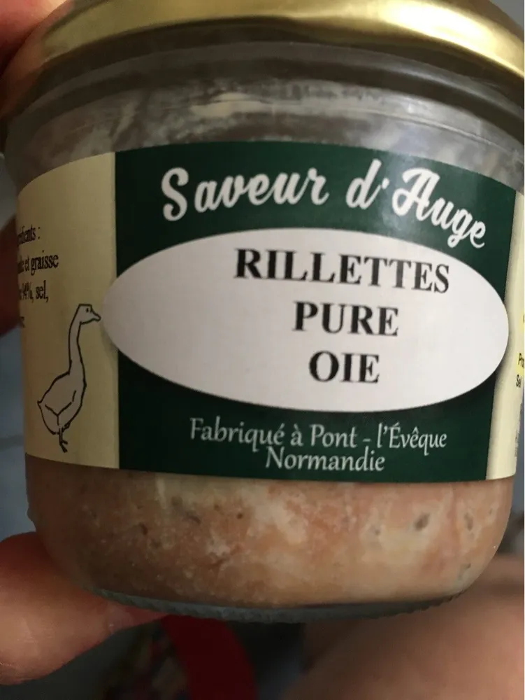 Rillette pur oie