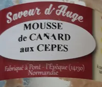 Mousse de canard aux cèpes