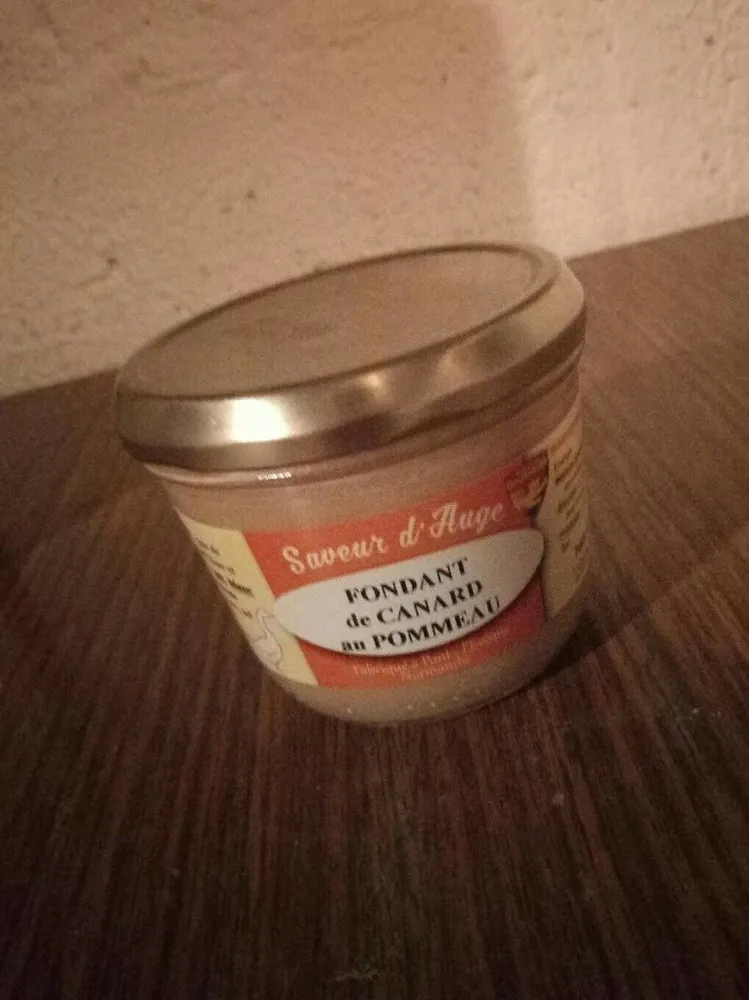 Fondant de canard au pommeau