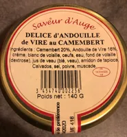 Delice d'andouille de Vire au camembert