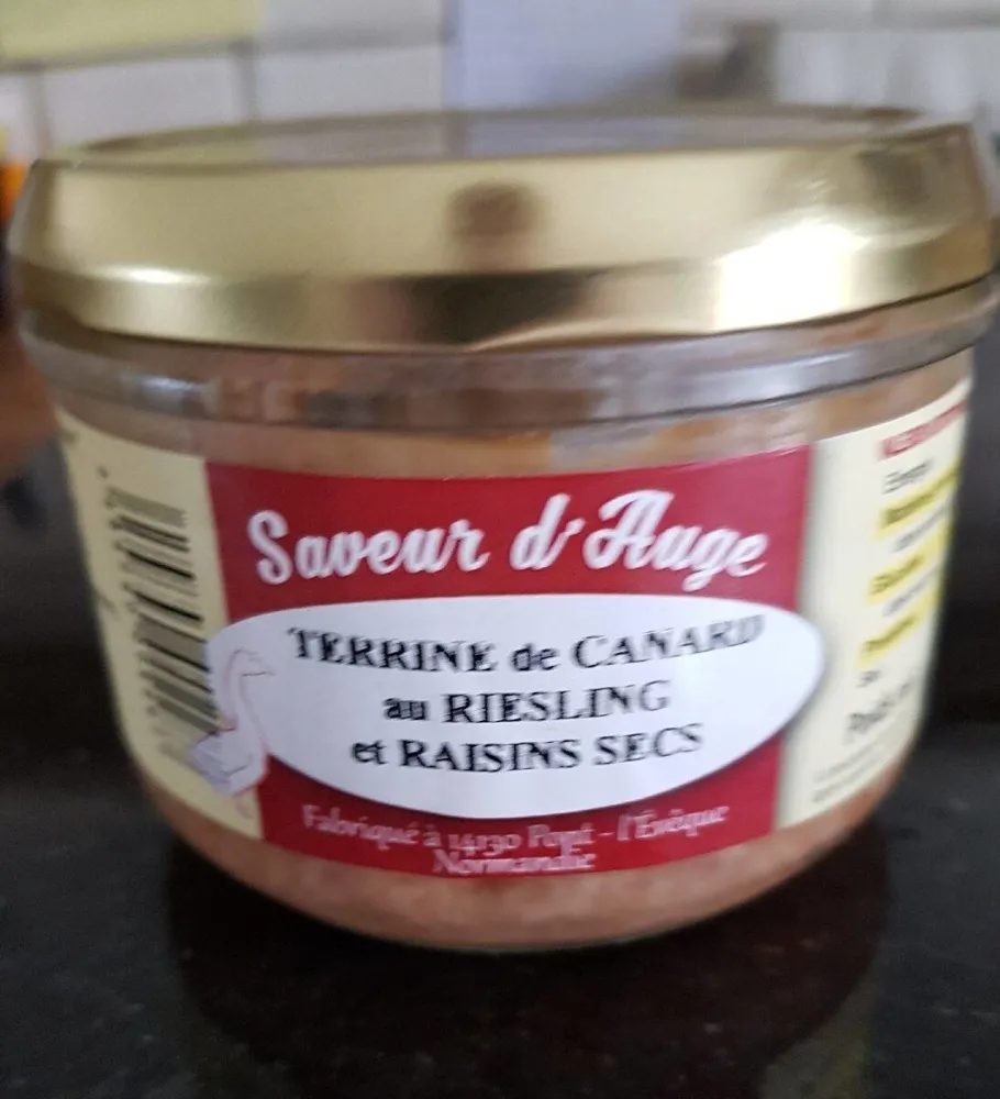 Terrines de canard au riesling
