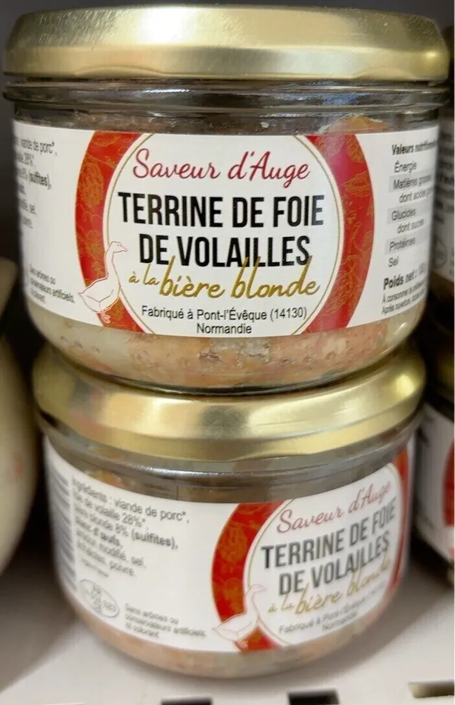 Terrine de foie de volailles