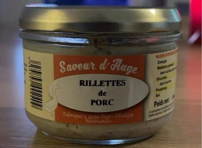 rillettes de porc