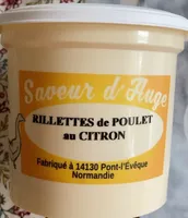 Rillettes de poulet au citron