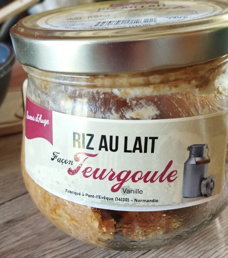 Riz au lait façon Teurgoule