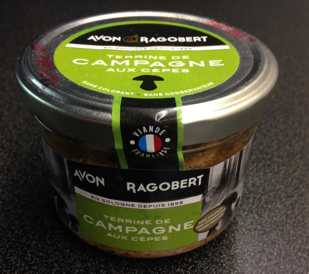 Terrine de campagne aux cèpes