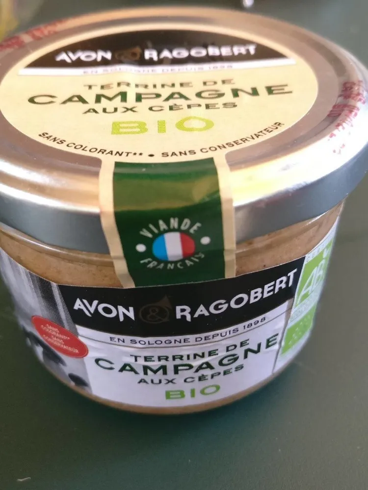 Terrine de campagne aux cèpes