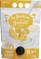 La fontaine à yaourt nectarine & abricot