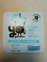 Yaourt au lait frais de vache nature YOgourmand