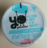 Crème épaisse lait de vache
