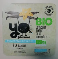 Yaourt au lait frais de vache à la Vanille Bio