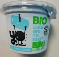 Crème épaisse de vache Bio