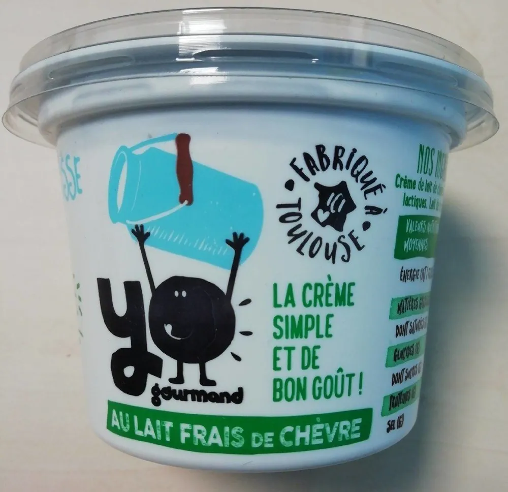 Crème épaisse de chèvre