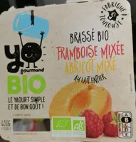 Yogourmand Bio abricot framboise