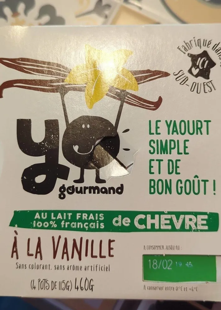 Yo gourmand brebis vanille