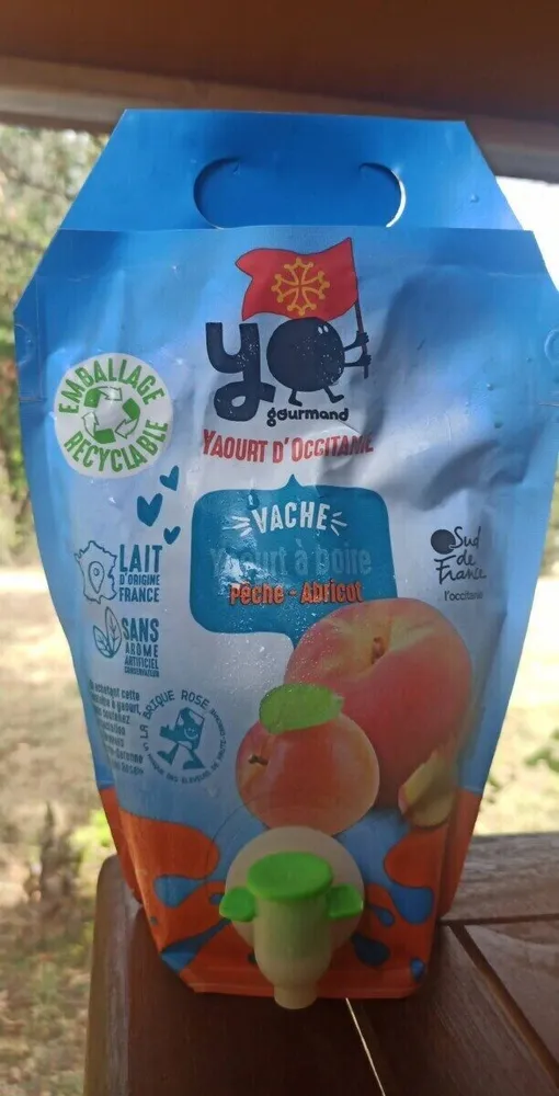 Yaourt a boire peche/abricot