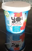 Yaourt brassé aux fruits mixés fruits rouges