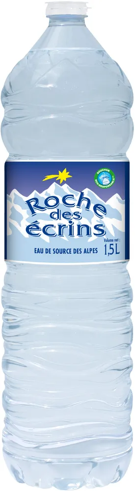 Roche des ecrins eau de source de montagne 1.5l
