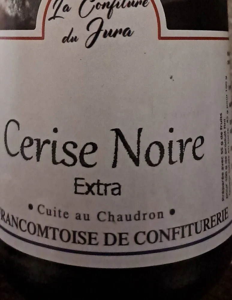 Confiture noire extra