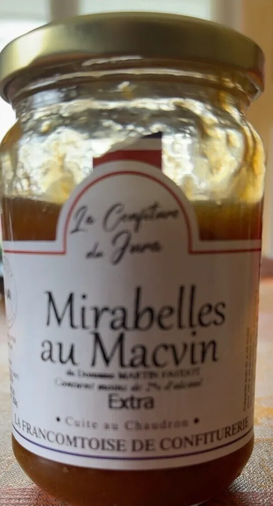 Confiture de Mirabelles au Macvin