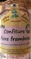 Confiture poire framboise