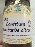 Confiture rhubarbe citron
