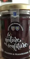 Confiture fraises et framboises